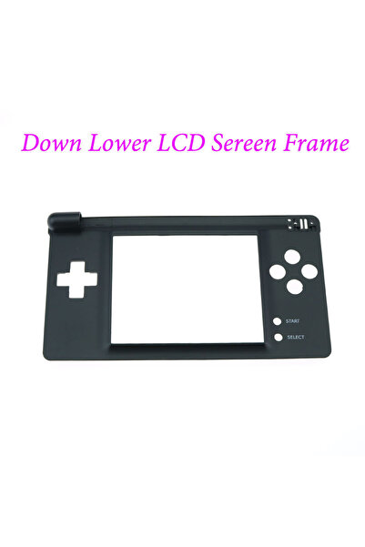 Choice قطعة واحدة من الإطار السفلي العلوي والسفلي لجهاز DS Lite إطار الشاشة ا...