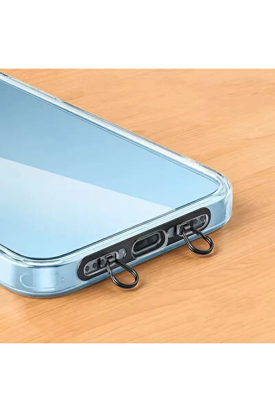 Choice4 قطعة واحدة سوداء، أو قطعتين من حبل تعليق الهاتف المحمول الفاخر المصنو...