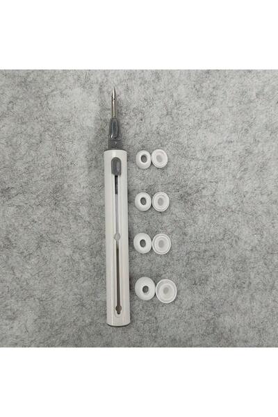 Choice 4 أزواج من أطراف الأذن السيليكونية البيضاء لسماعات AirPods Pro 1/2 - سدادات أذن عازلة للضوضاء مع مجموعة تنظيف و