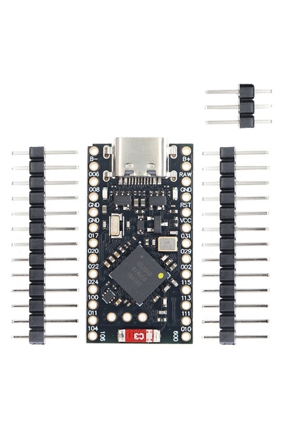Choice12 black NRF52840 Board Compatible With Nice! V2.0 Bluetooth Split Keyboard Development for Pro Micro S