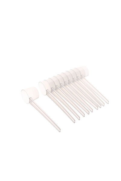 Choice white 10Pcs 5g Measuring Spoons Coffee Protein Milk Powder Scoop Home Kitchen Gadgets DIY Plastic Me