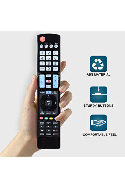 Choice KT-LG1 Universal Use for Universal Remote Control for L-G Tv Xcanvas Remote Control 60La620S Akb 737