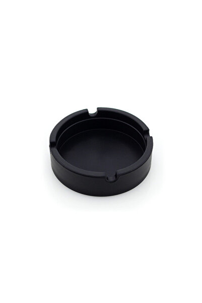 Choice منفضة سجائر سوداء من السيليكون، منفضة سجائر دائرية ملونة صديقة للبيئة،...