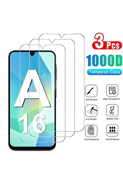 Choice1 واقي شاشة زجاجي مقوى (3 ​​قطع) لهاتف سامسونج A16 5G