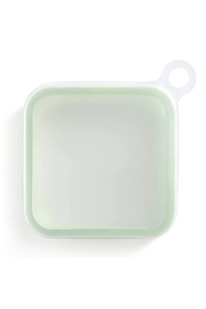 Choice J2094 Portable Silicone Sandwich Toast Bento Box With Handle Food Cont...