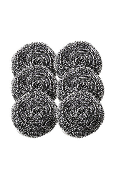 Choice 6 pack 6Pcs Steel Wool Ball Stainless Steel Sponges Scrubbers Scrubbing Scouring Pad Steel Wool Scru