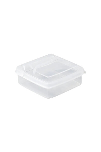 Choice 1pc 1PC Sliced Cheese Container for Fridge, Clear Plastic Butter Block Cheese Slice Storage Box with