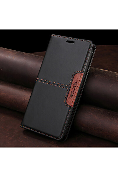 Choice جراب جلدي مغناطيسي أسود لهاتف iPhone 17 Pro، مناسب لأجهزة iPhone 16 15...