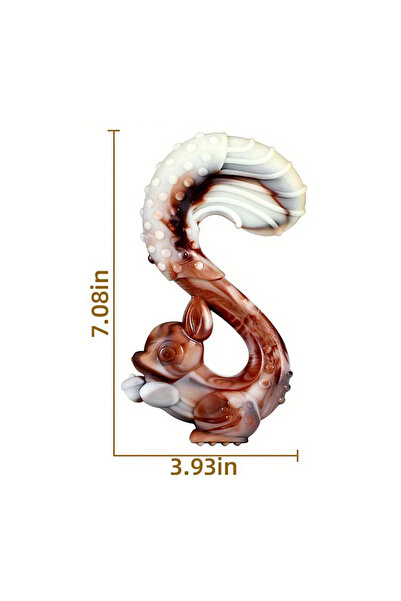 Choice Squirrel Indestructible Dog Chew Toy Nylon Rabbit Shaped Dog Chew Toy Beef Flavor For Medium And Lar