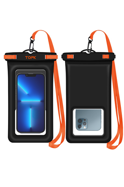 Choice جراب وحزام من TOPK، جراب هاتف مقاوم للماء، جراب هاتف iPX8 مقاوم للماء ...
