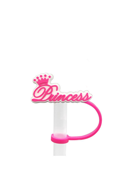 Miniso 1pcs 1-33PCS Barbie Doll Straw Cover Cap 10MM Drink Straw Plug Reusable Splash Proof Drinking