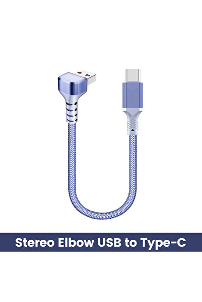 Choice كابل USB-C مضفر 60 وات للشحن السريع وبيانات لأجهزة iPhone بطول 0.1 متر...