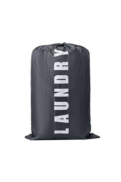 Choice حقيبة غسيل رمادية عالية السعة، حقيبة تخزين للسفر، قابلة للغسل في الغسا...