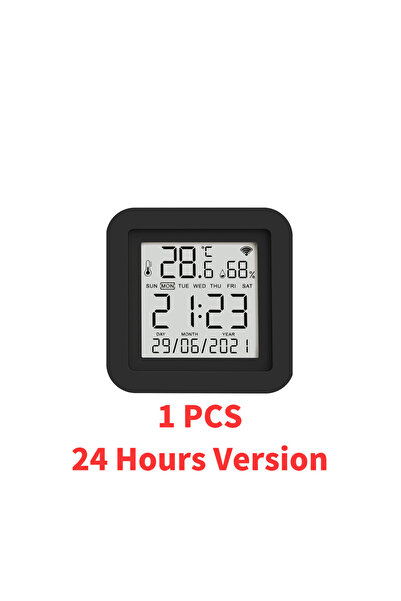 Choice black Tuya WiFi IR Remote Control With Temperature Humidity Sensor for Smart Home APP via Smart Life