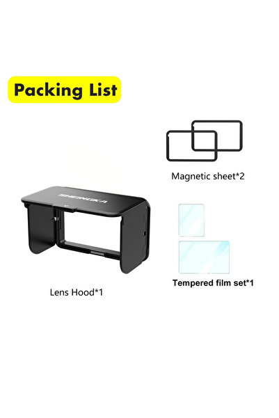 Choice Screen Protector Set Magnetic Screen Lens Hood for Insta360 Ace Pro 2 ...