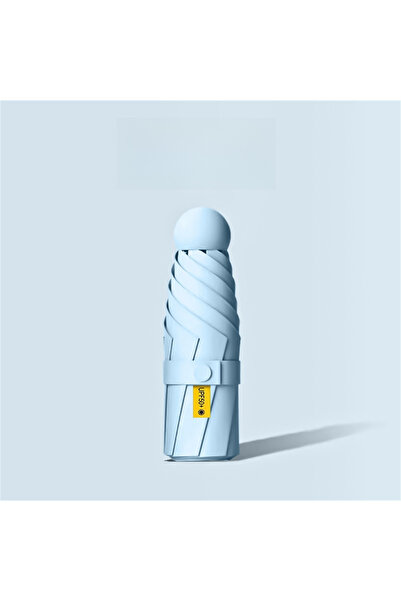 Choice مظلة شمسية IRON 6K Tianlanse 6-Ribs، مظلة شمسية صغيرة محمولة، مظلة شمس...