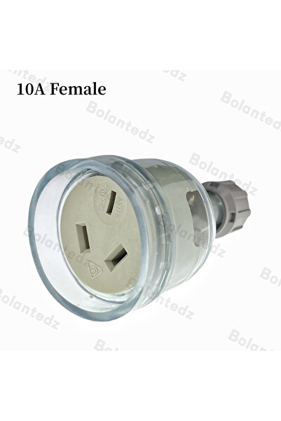 Choice 10A female Bolantez 1pcs SAA Rewirable Plug Socket Australian Female Socket 3 Prong Electrical Socke