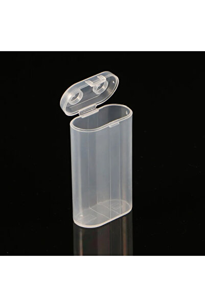 Choice 1Pc 1/5Pcs Transparent Battery Storage Box Empty Portable Waterproof B...