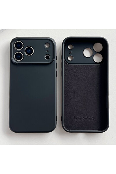 Choice غطاء مقاوم للصدمات من مادة TPU باللون الأسود لهاتف iPhone 17 Pro و16 P...