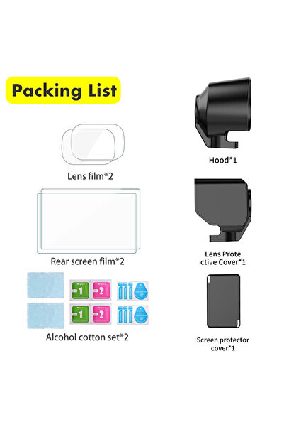 Choice Protection Kit 9H HD Tempered Glass for DJI OSMO Pocket 3 Screen Prote...