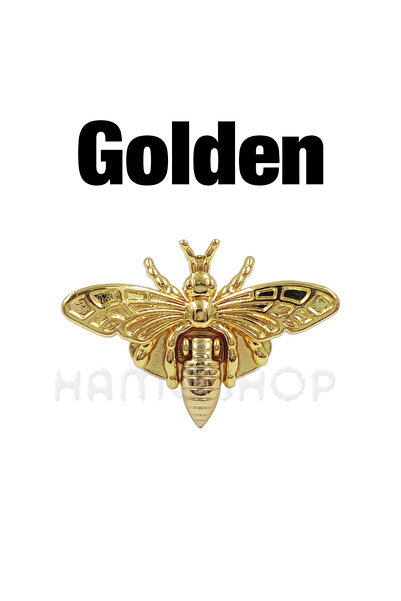 Choice9 Golden 1P Metal Bee Shape Turn Lock Retro Fashion Bag Clasp Hardware ...
