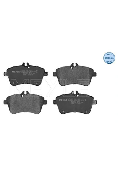 MEYLE Комплект спирачни накладки за преден мост, дискови спирачки Mercedes-Be...
