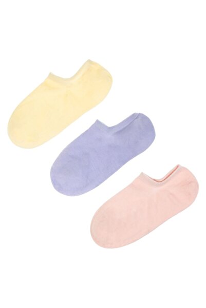 MYONNA IT & E- COMMERCE Women's Sport Socks, No Show, Set of 3 Pairs, Multicolor