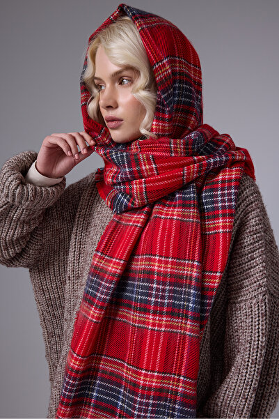 myfirstsea Kadın Kışlık Kalın Şal 65x180 cm – Omuz ve Boyun Atkısı, Yumuşak Dokulu Şık Model