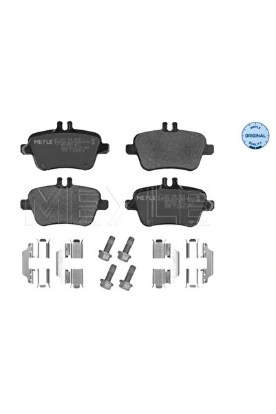 MEYLE Set Placute Frana Frana Disc Puntea Spate Mercedes-Benz A-Class/B-Class...