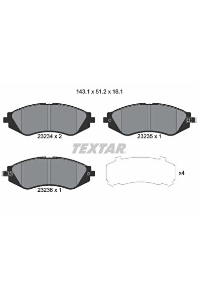 Krieger Set Placute Frana Frana Disc Buick (Sgm) Excelle Limuzina Chevrolet L...