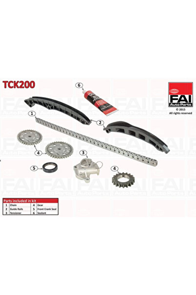 FAI AUTOPARTS Chit Lant De Distributie Skoda Rapid (nh3, Nk3, Nk6) 2012-2015 ...