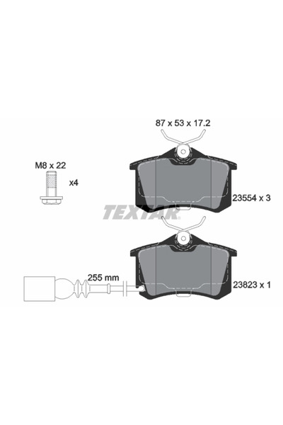 Krieger Set Placute Frana Frana Disc Seat Ibiza 3 Vw Lupo 1/Polo 3 Classic/Po...