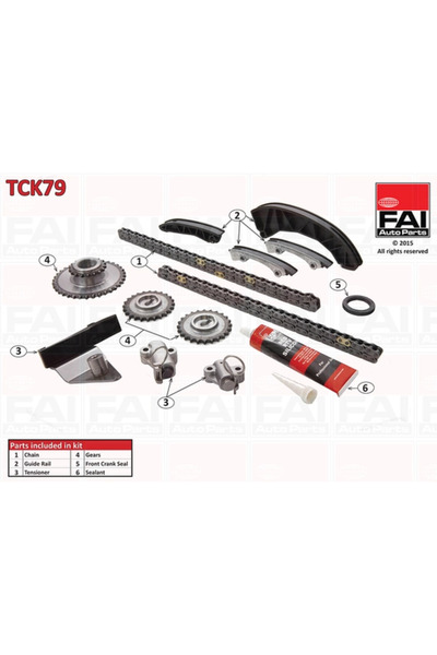 FAI AUTOPARTS Chit Lant De Distributie Partea De Jos Hyundai Accent 2/Accent ...