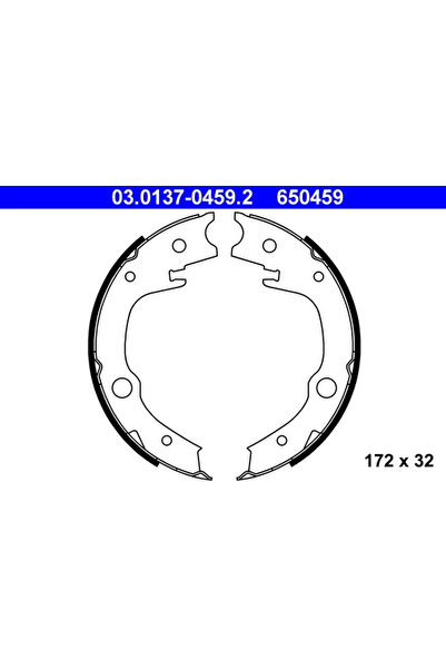 Ate Set Saboti Frana Frana De Mana Toyota Avensis/Celica Cupe/Corolla