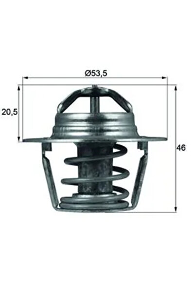 MAHLE Termostat Lichid Racire Renault 19 1/19 2/21 Limuzina