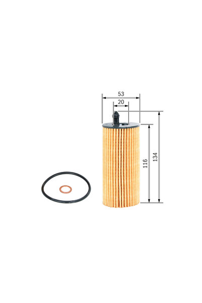 Bosch Oil Filter Bmw 1/2/3