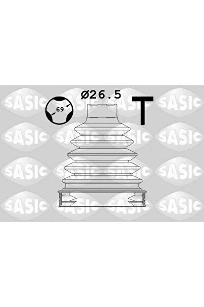 SASIC Монтаж на маншон на карданния вал към скоростна кутия Renault Clio 3/Ka...