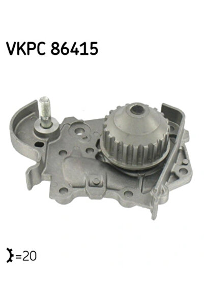 SKF Pompa De Apa Racire Motor Dacia Logan/Sandero/Supernova Renault Clio 2/Cl...