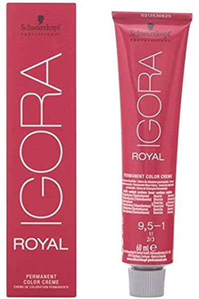schwarzkopf professional صبغة شعر إيغورا رويال - 9.5-1 أشقر رمادي فاتح