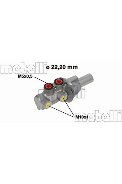 METELLI Pompa Centrala Frana Fiat Sedici Suzuki SX4
