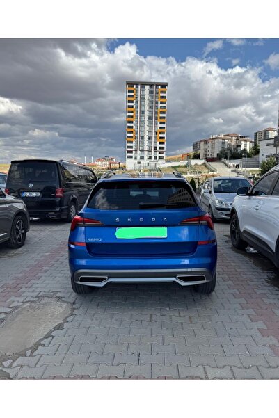 GUNTURKCAR Skoda Kamiq 2019-2023 TEK ÇIKIŞ difüzör görünüm