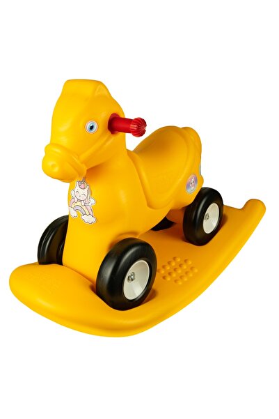 Robentoys Cal balansoar 2 în 1, galben -