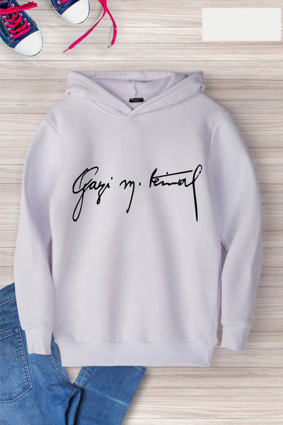 CACTUS COLLECTION Hanorac cu glugă pentru copii, din bumbac cu 3 fire GAZİ MU...