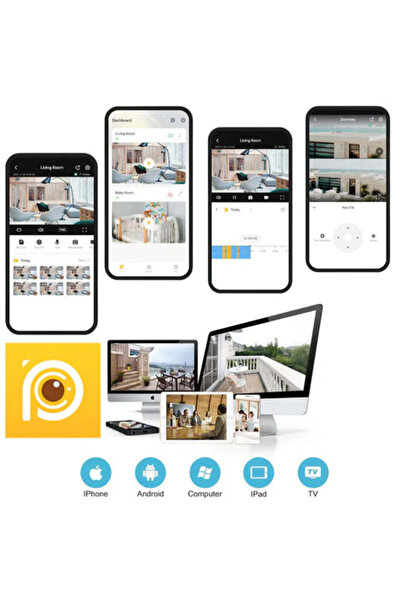 Taggo Cameră de supraveghere exterioară WiFi 4K, obiectiv dual de 8MP, zoom 10x, alerte inteligente