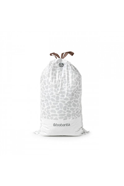 Brabantia Saci de gunoi PerfectFit FlatBack+/Touch 647036, mărime L, 40-45 l, 10 bucăți, albi