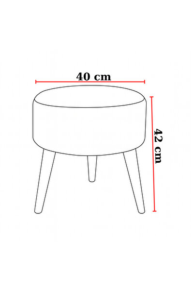 Azra Mobilya Roma Welsoft Yumuşak Kumaş 2 Berjer 1 Puf Seti – Yumuşak Dokulu Modern Konfor - GRİ
