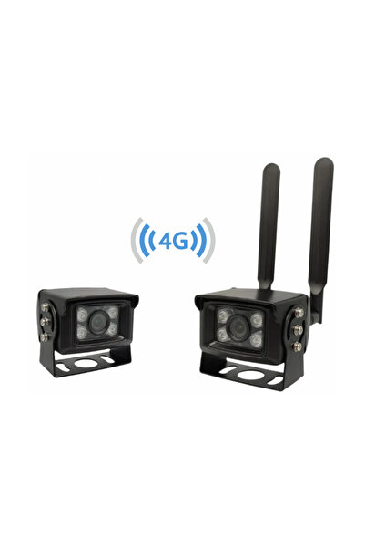 Taggo Kit cameră de supraveghere exterioară 4G, 5MP cu suporturi magnetice