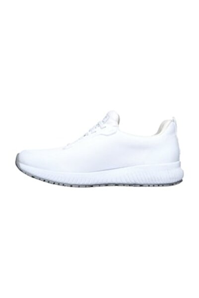 SKECHERS , Squad SR textile slip-on sports shoes, Optic White, 39