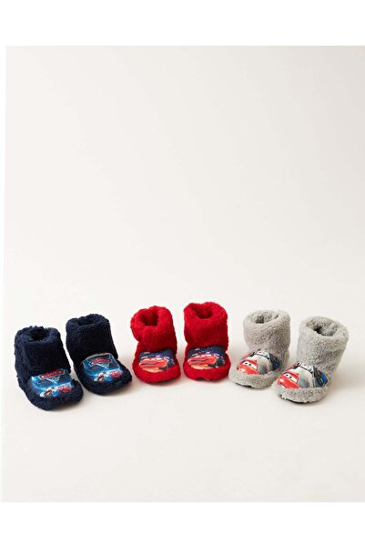 Chirpy Children's Winter Set of 3 Non-Slip Sole Home Boots Slippers