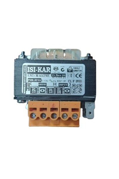 Universal TRAFO 30VA 220V 2X12 KLEMENSLİ